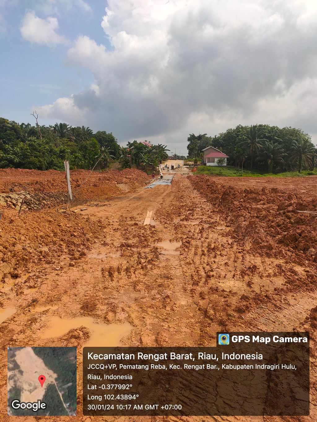 foto posisi tengah perumahan NUANSA INDAH RESIDENCE 2