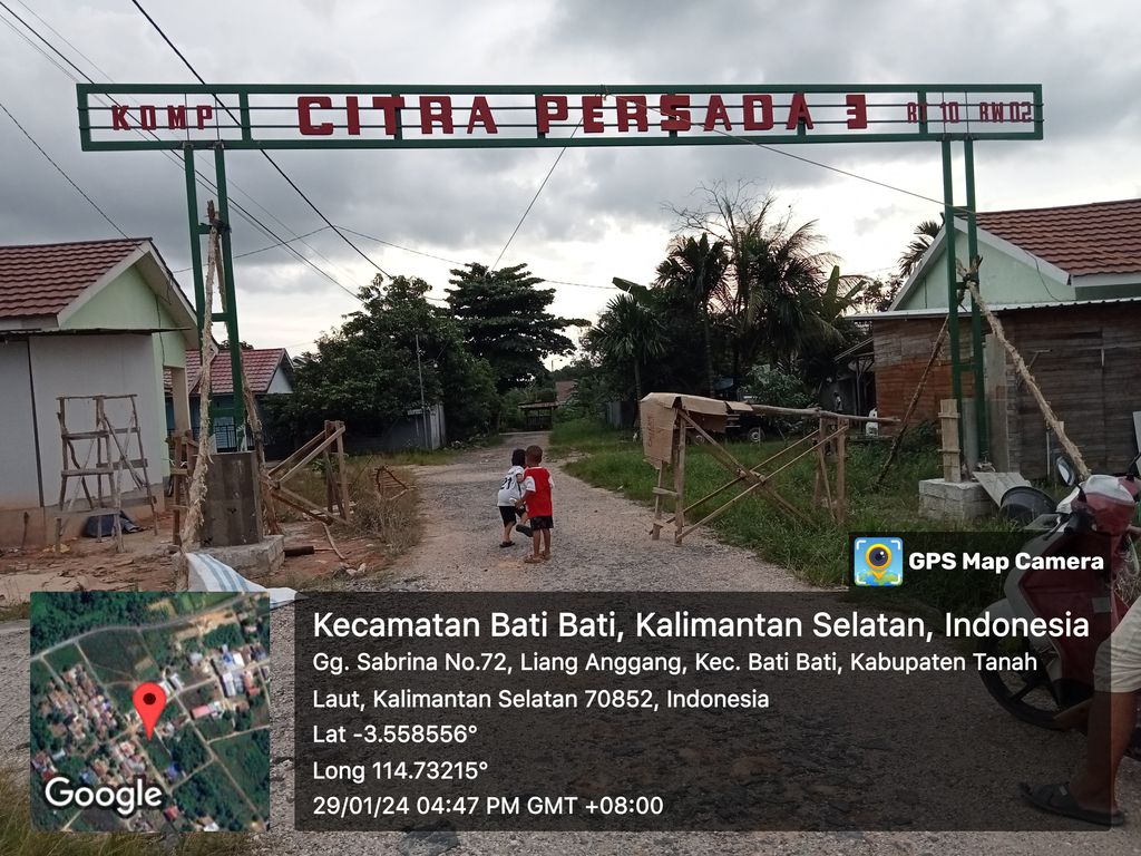 foto gerbang perumahan LANGGENG CITRA PERSADA 3