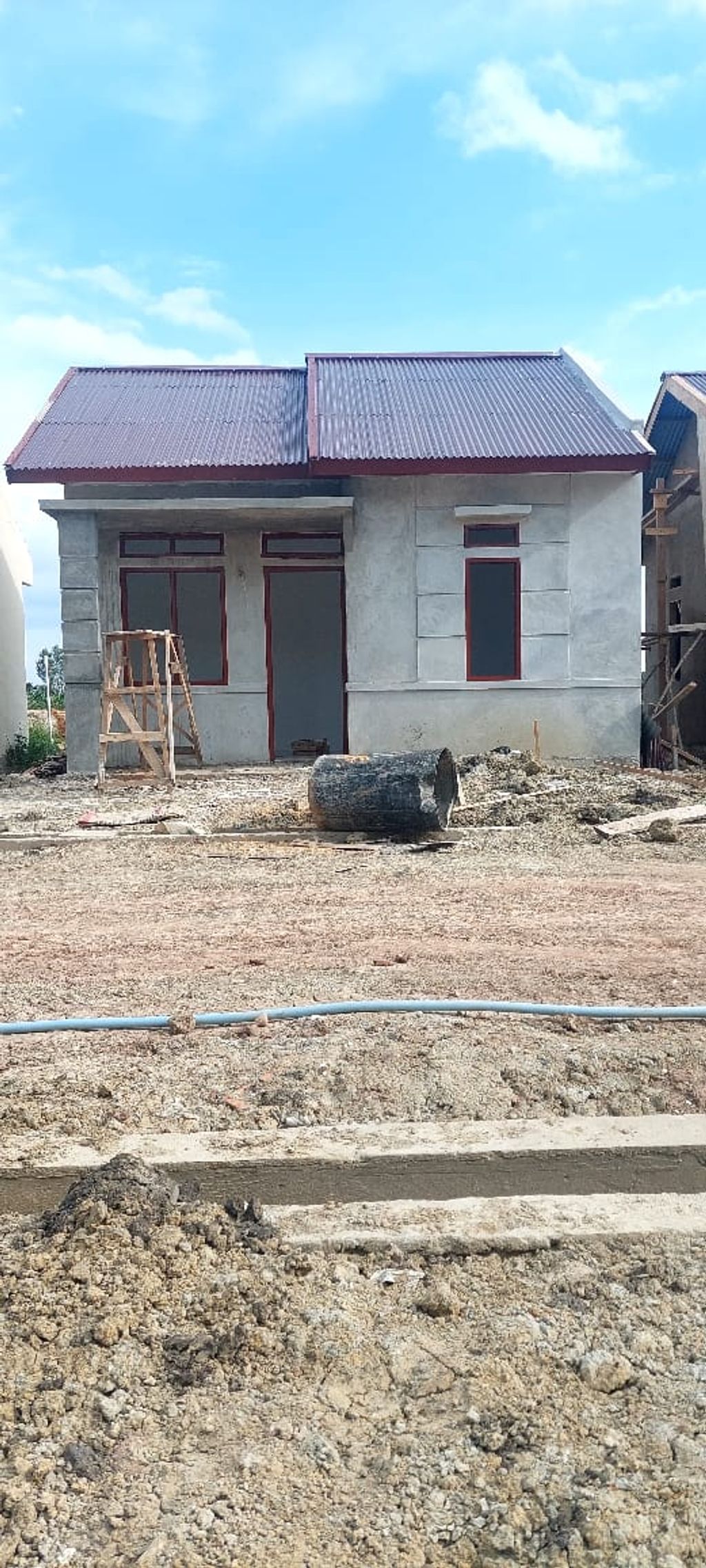 foto tampak rumah tipe Kamundu Jaya Asri 36 Subsidi perumahan Kamundu Jaya Asri