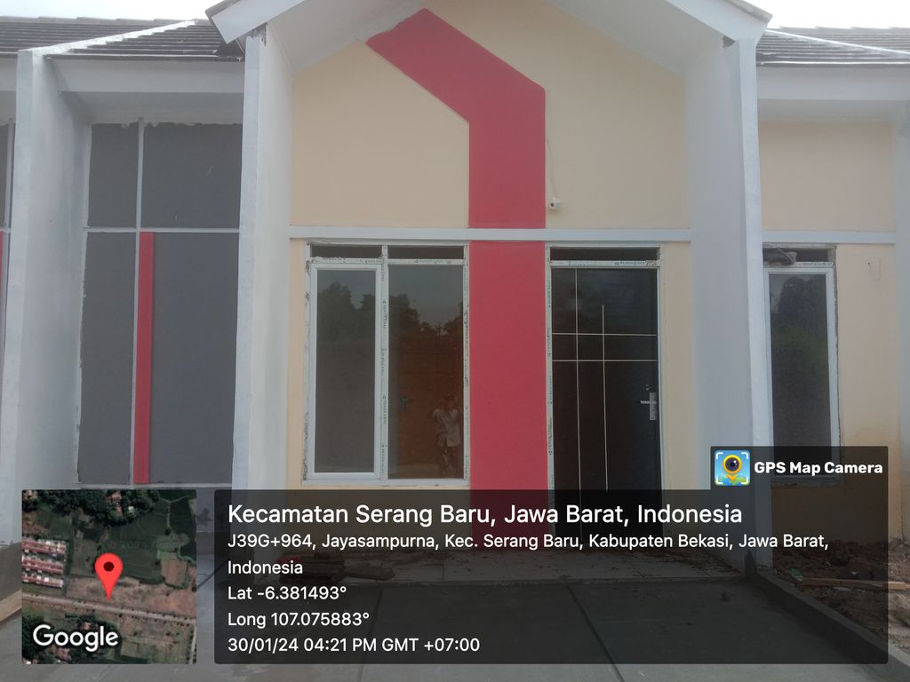 foto contoh rumah perumahan GRAND CIKARANG VILLAGE II