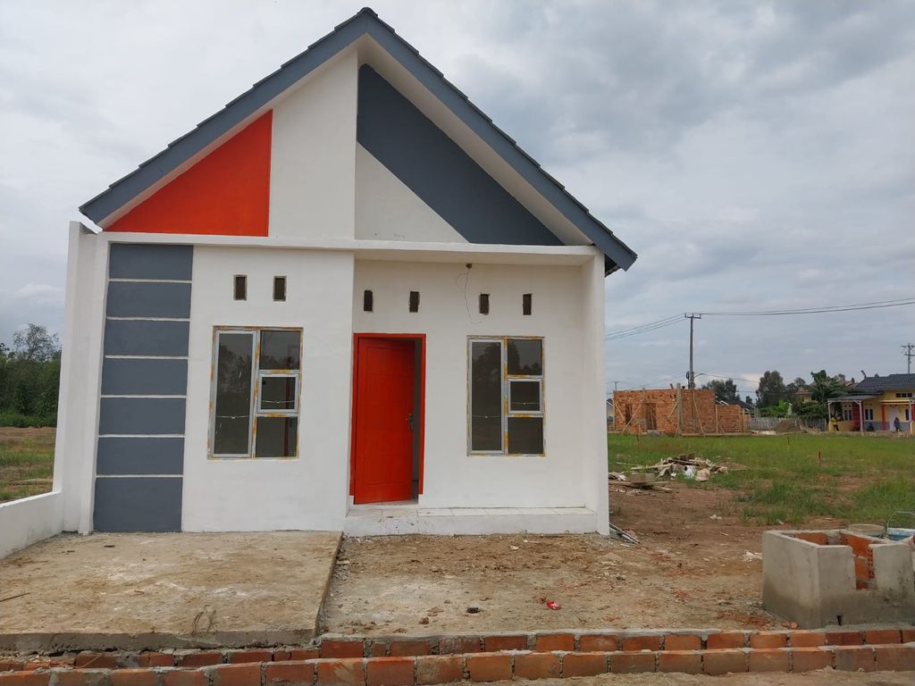 foto tampak rumah tipe 36/84 perumahan KIRANA RESIDENCE 3