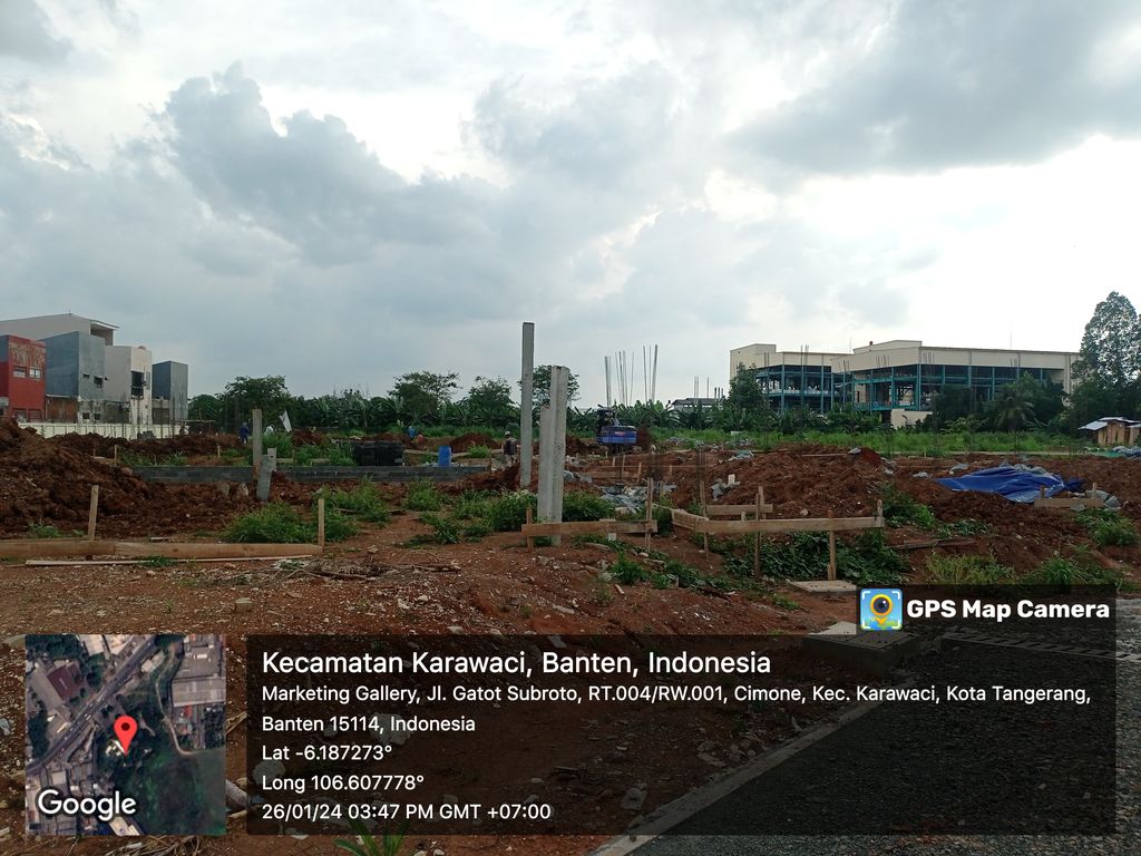 foto posisi tengah perumahan VICTORIASPRING