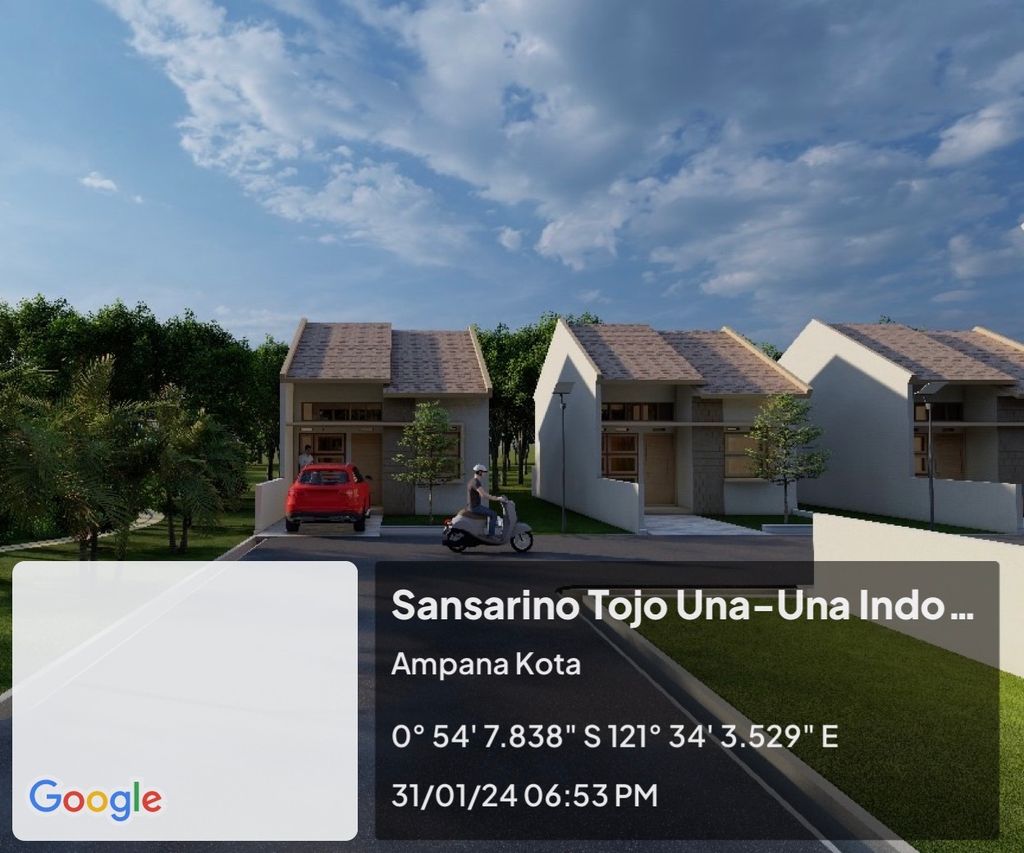 foto posisi tengah perumahan GRIYA KAYUKU TAHAP 1