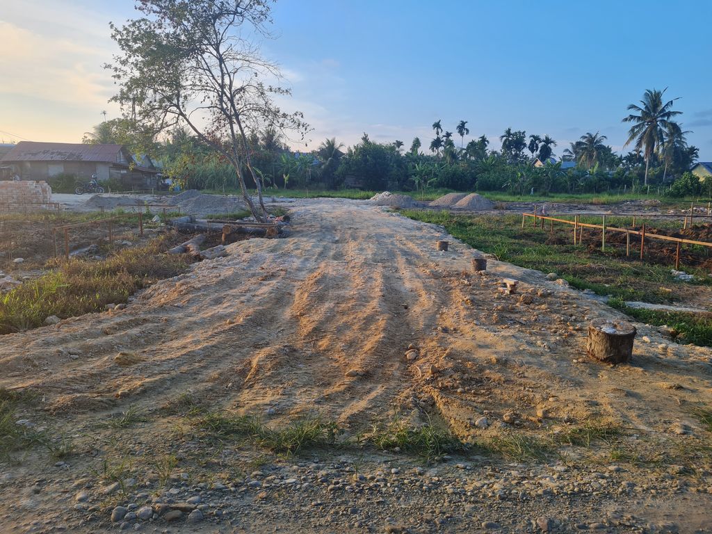 foto posisi tengah perumahan FAWWAS RESIDENCE