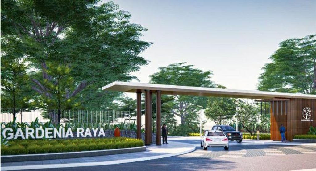foto tampak rumah tipe 25/84 NEW perumahan GARDENIA RAYA 2