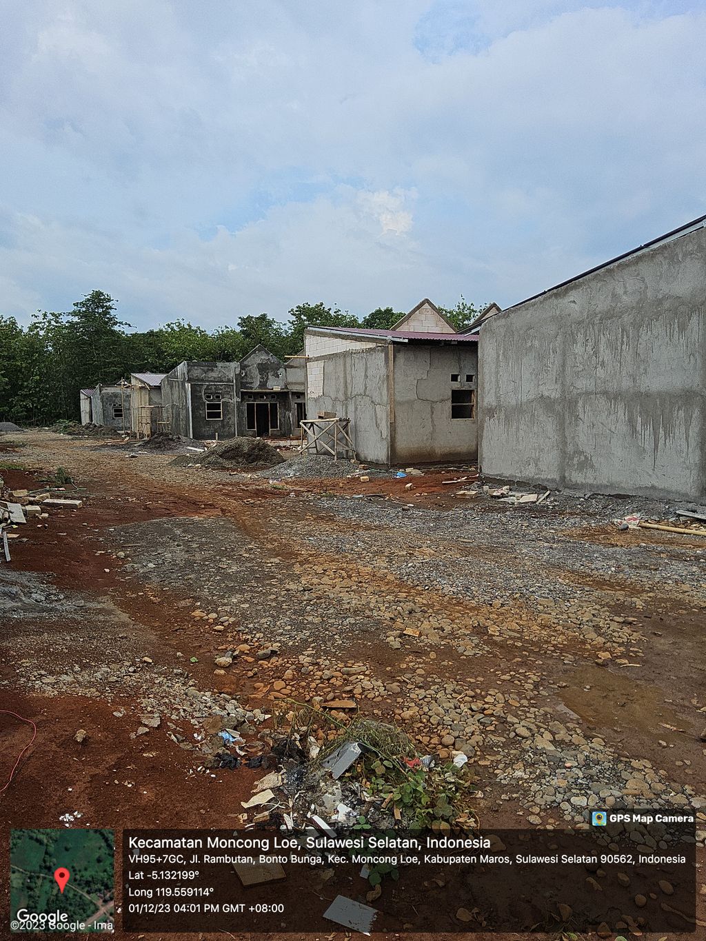 foto posisi tengah perumahan PESONA FIRANDA REGENCY 2
