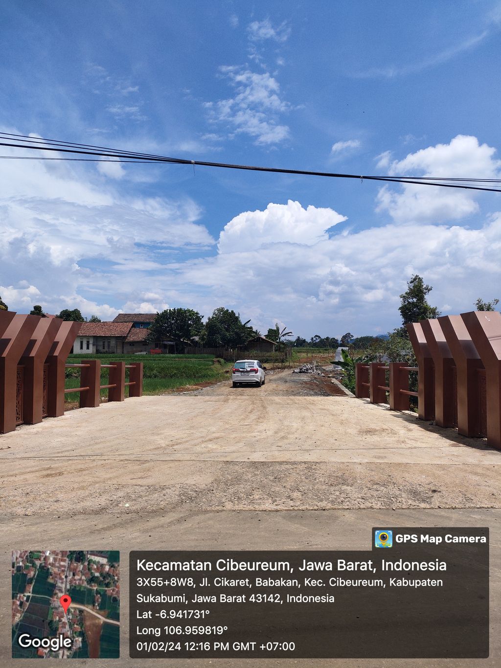 foto gerbang perumahan Taman Asri Residence