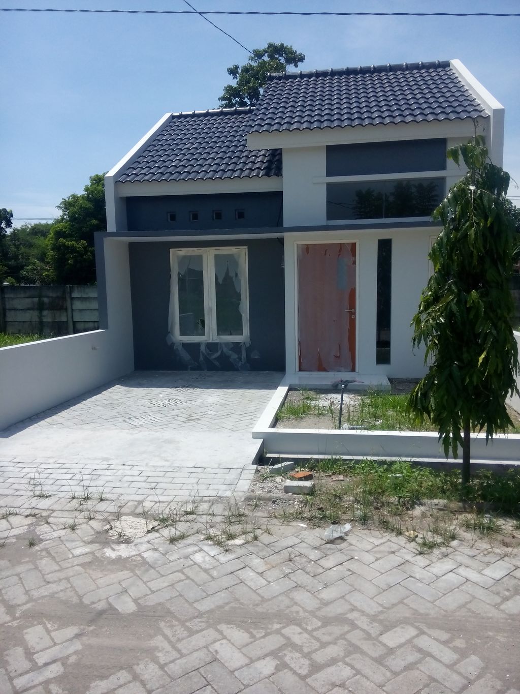 foto tampak rumah tipe 36/77 perumahan Perumahan Jombang Citra Raya