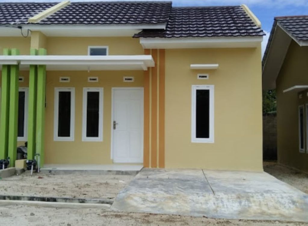 foto tampak rumah tipe 36 Subsidi perumahan Ketakong Indah Residence