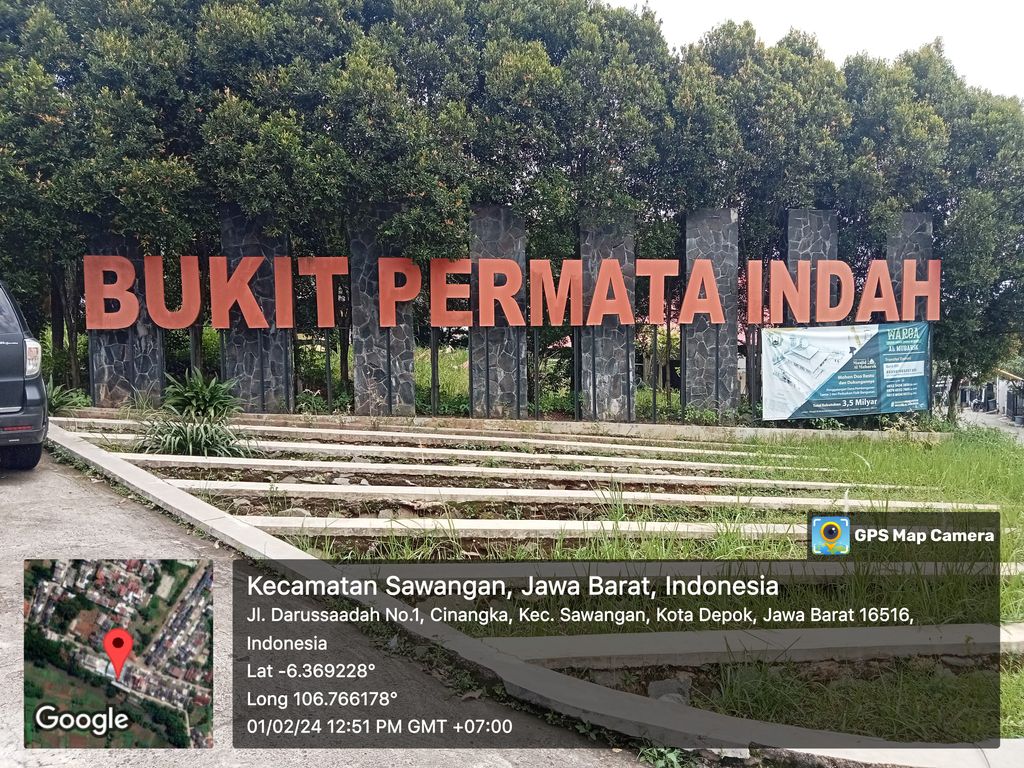 foto gerbang perumahan BUKIT PERMATA INDAH CLUSTER EMERALD