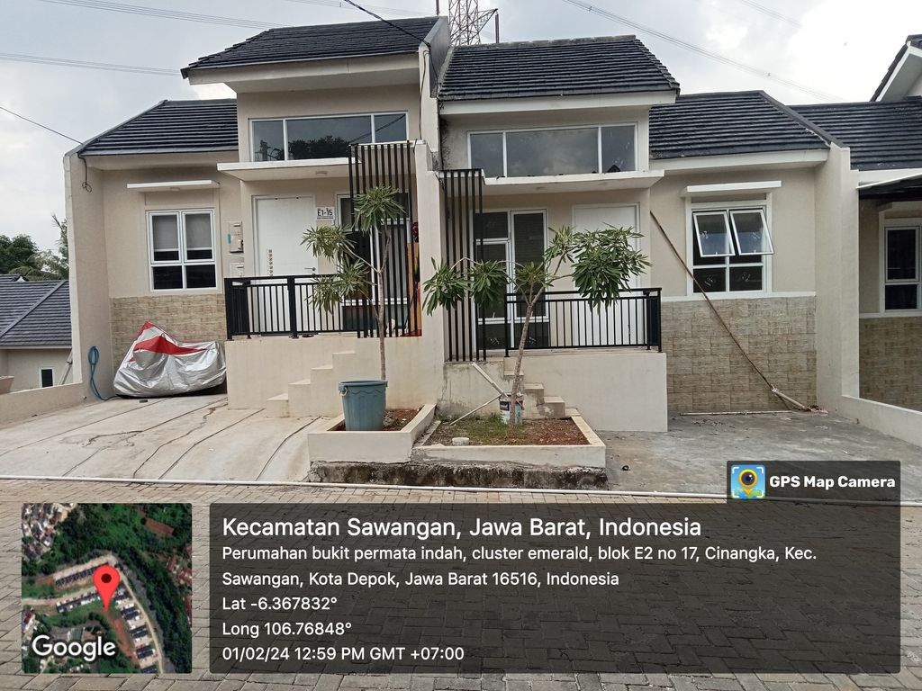 foto contoh rumah perumahan BUKIT PERMATA INDAH CLUSTER EMERALD