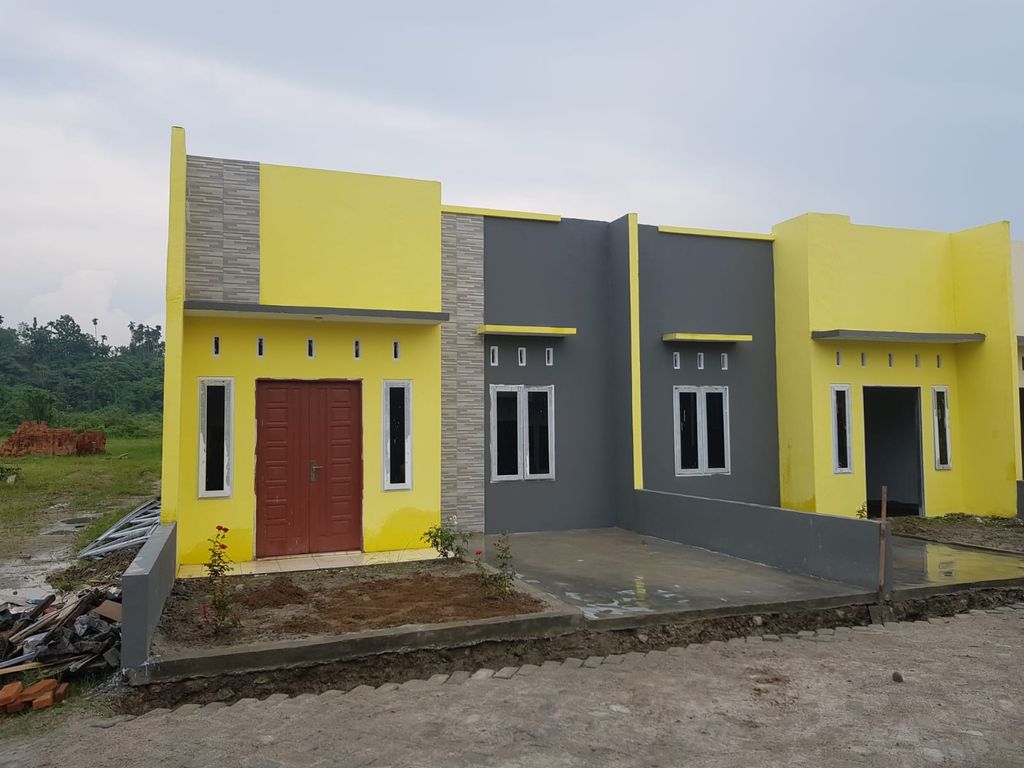 foto tampak rumah tipe 36/72 (gcr 8) perumahan Green City Residence 8