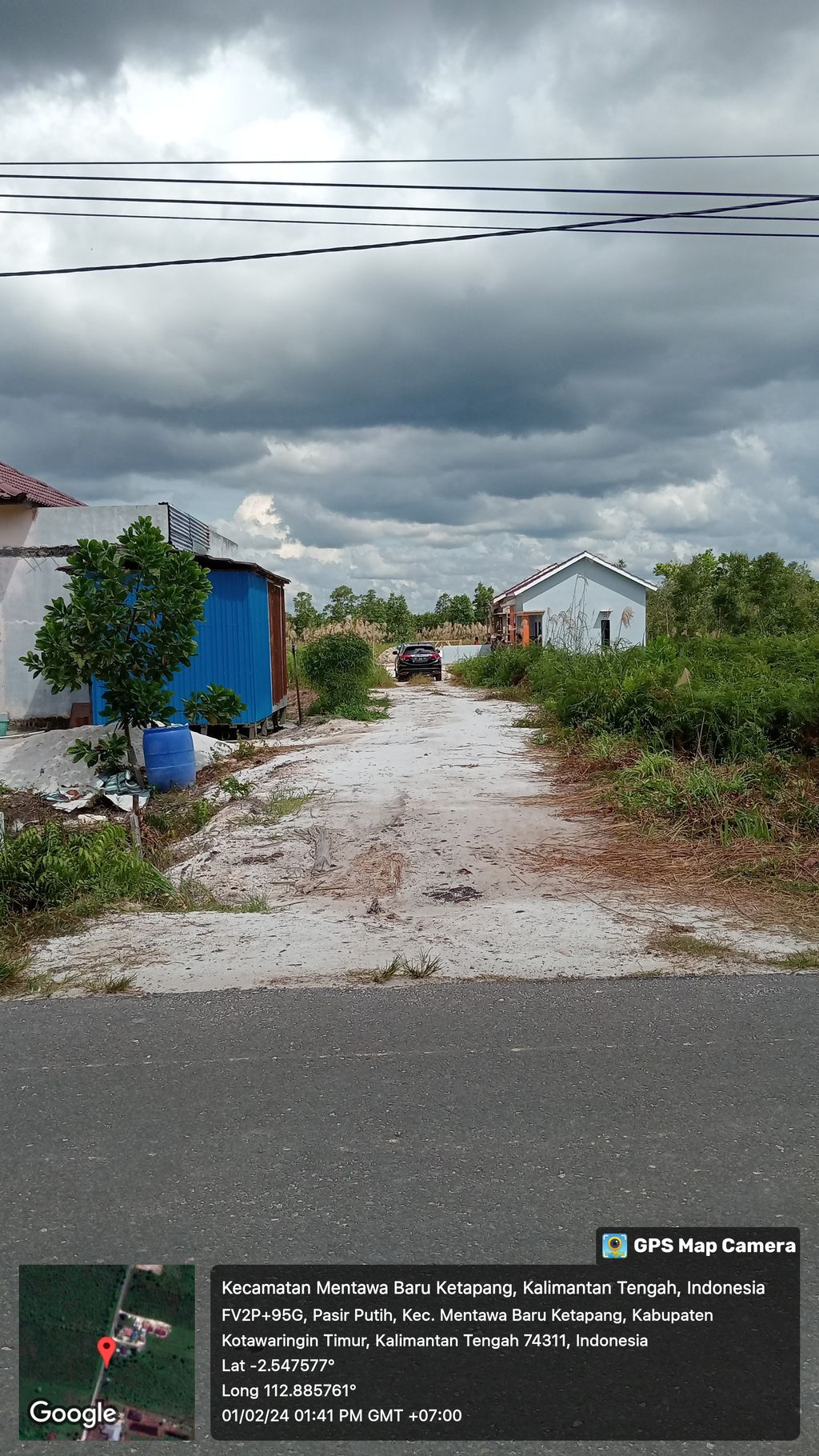 foto gerbang perumahan BOSSANOVA INDAH PROPERTY