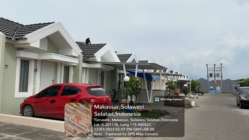 foto posisi tengah perumahan Bouvardia 2