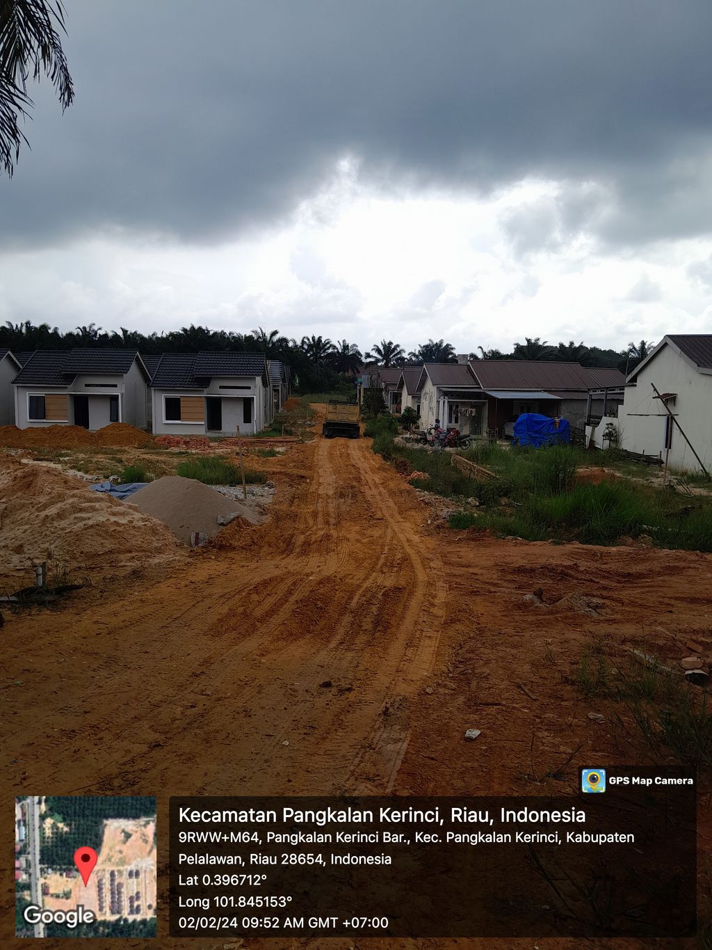 foto gerbang perumahan Harapan Sari Mulia 3