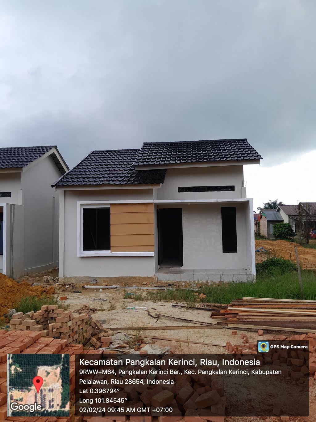 foto contoh rumah perumahan Harapan Sari Mulia 3
