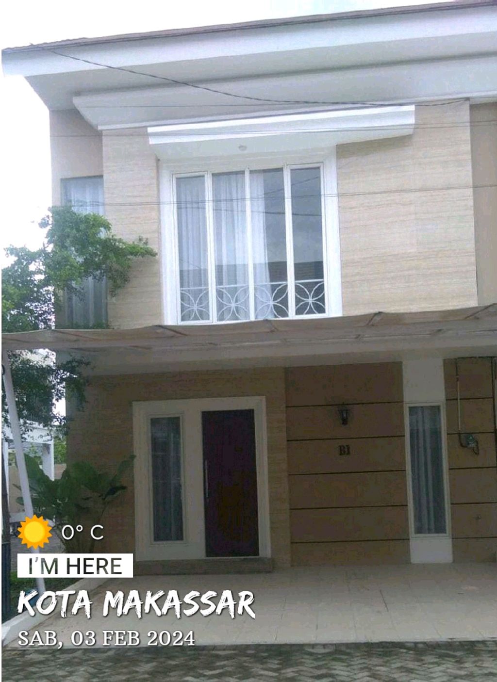 foto contoh rumah perumahan GREEN LEAF