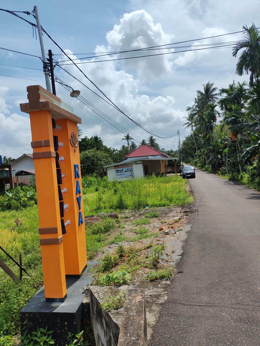 foto gerbang perumahan purnama raya 3