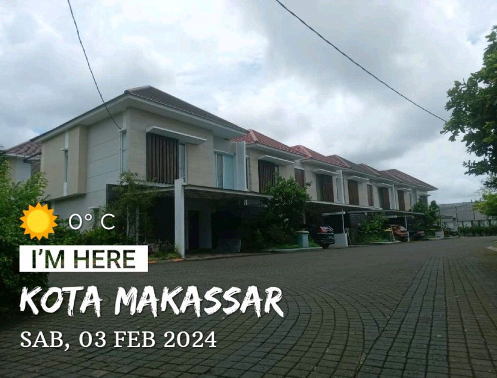 foto posisi tengah perumahan GREEN CITY
