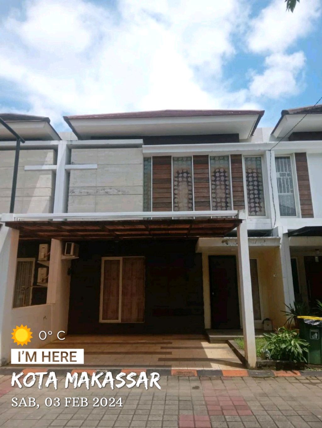foto contoh rumah perumahan GREEN PALM