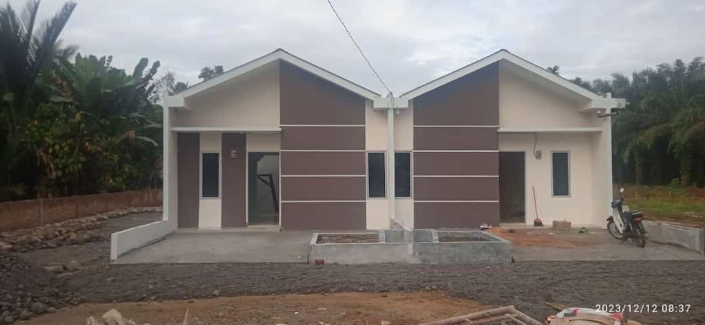 foto tampak rumah tipe SUBSIDI perumahan Harmoni Village