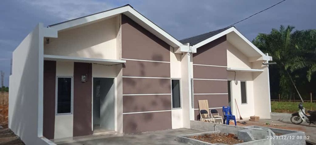 foto denah rumah tipe SUBSIDI perumahan Harmoni Village