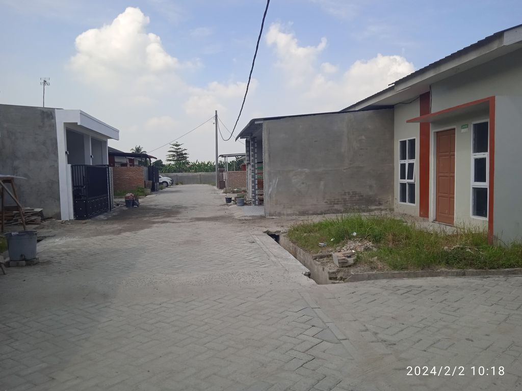 foto posisi tengah perumahan GRAND MUTIARA RESIDENCE TAHAP 3