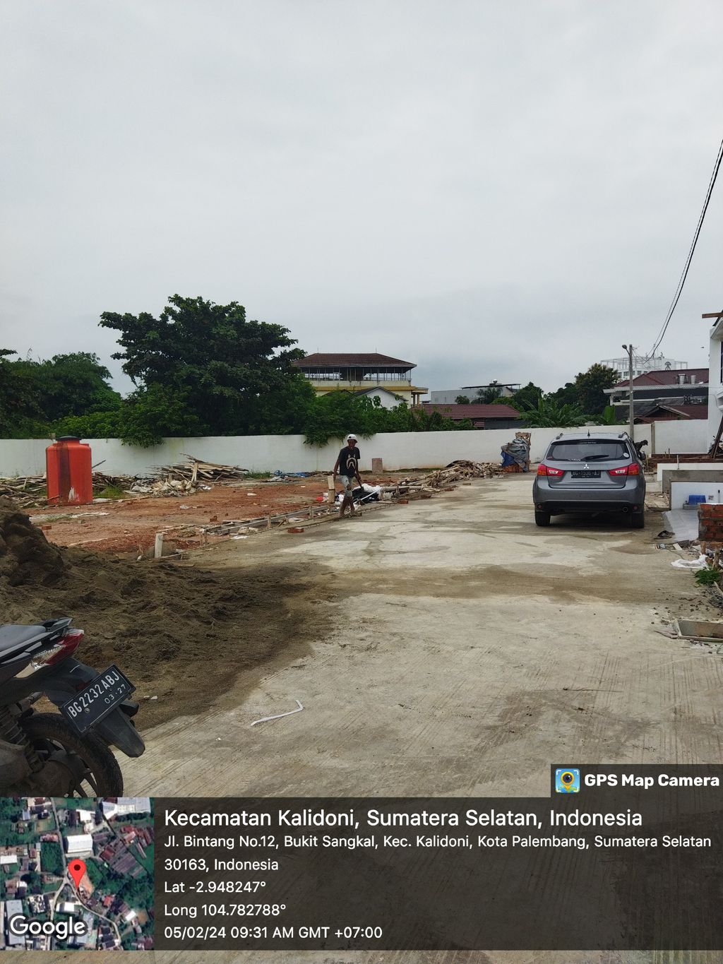 foto gerbang perumahan TOWNHOUSE VILLA LANDMARK