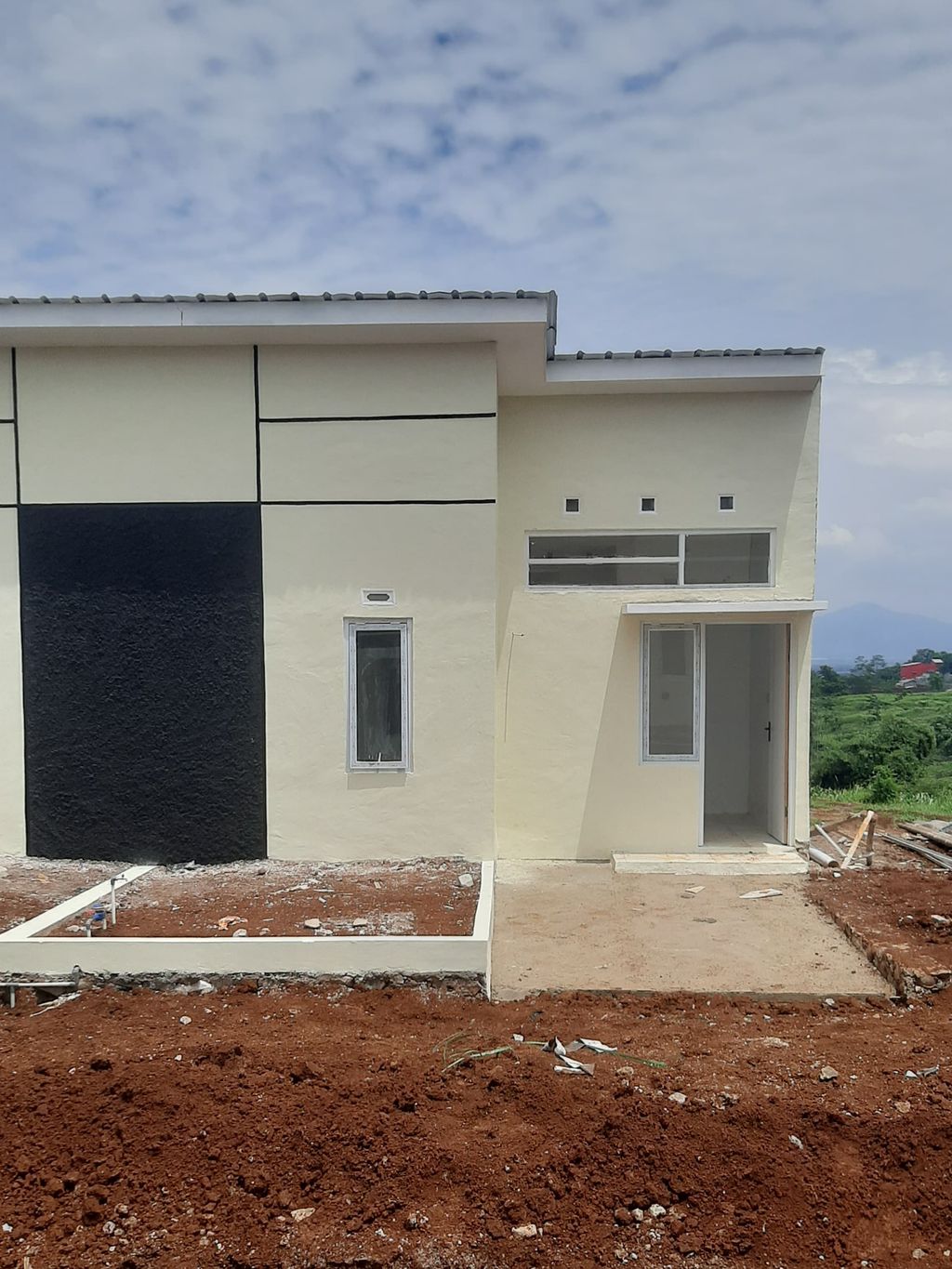 foto tampak rumah tipe subsidi perumahan Marison Lemah Luhur