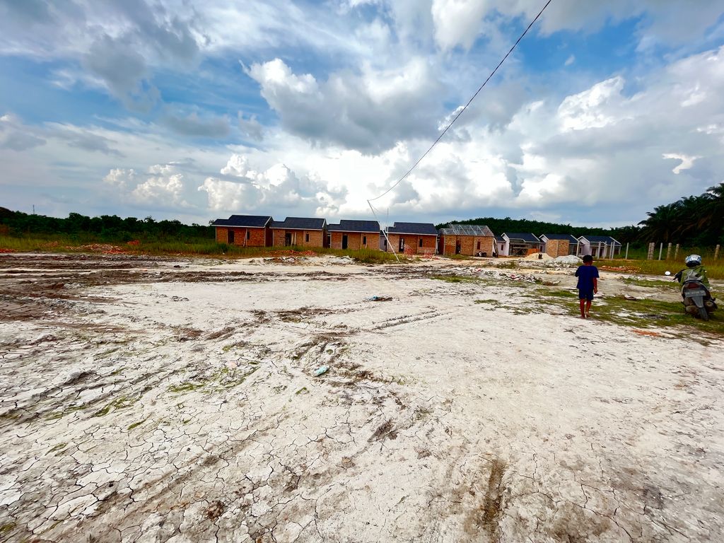 foto posisi tengah perumahan Bumi Lago Permai III