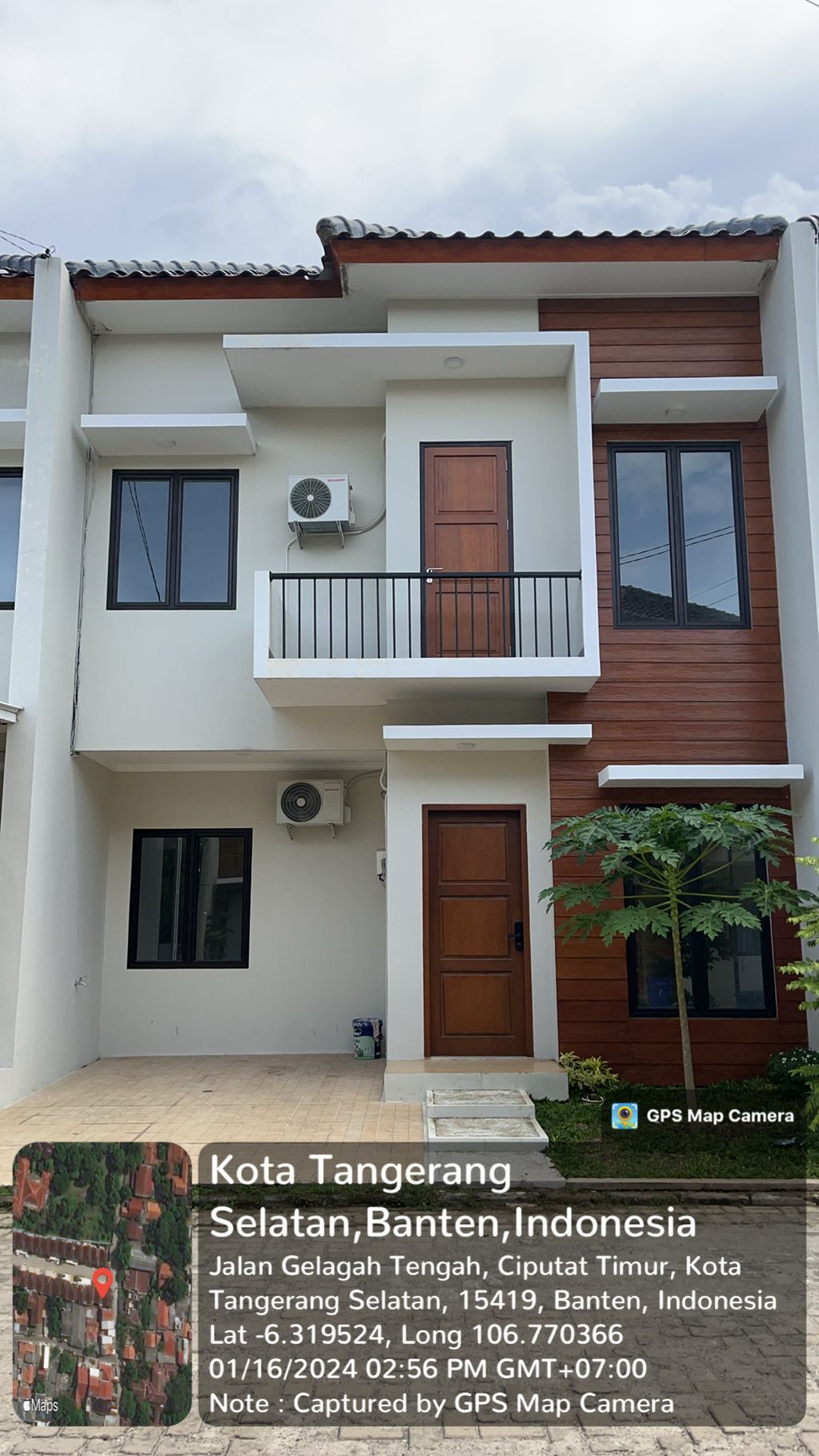 foto contoh rumah perumahan De Savanna Residence