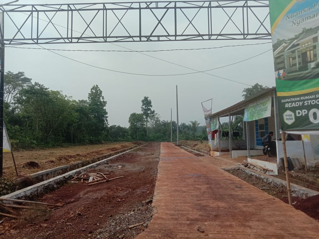 foto gerbang perumahan PESONA ALAM HIJAU