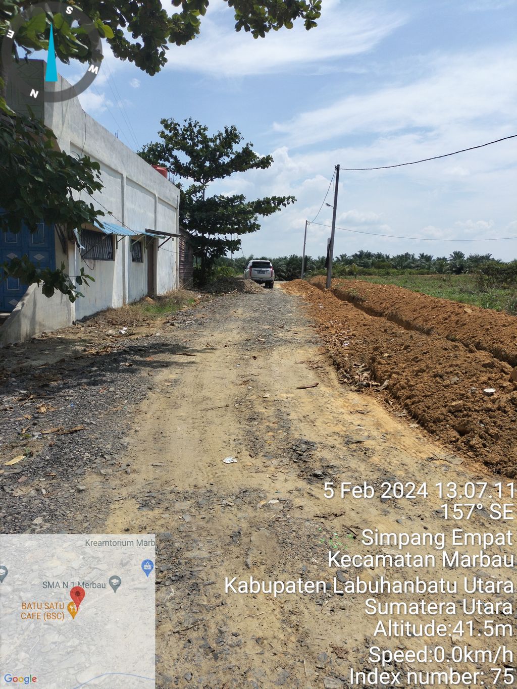 foto gerbang perumahan Perumahan Marbau Indah