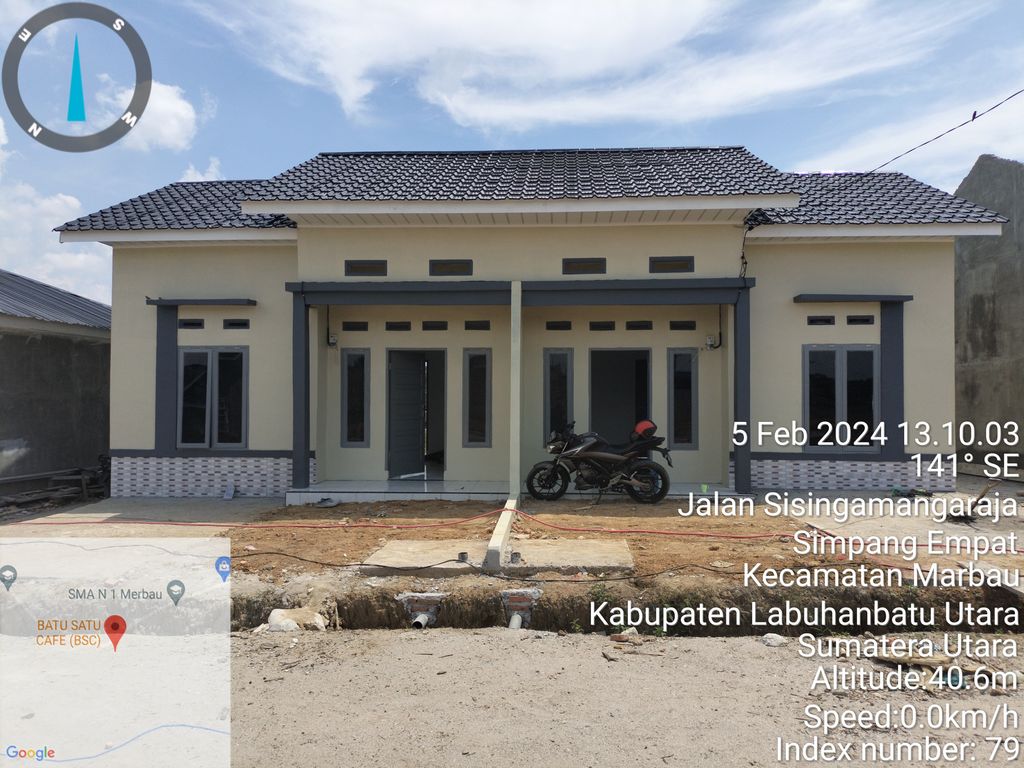 foto contoh rumah perumahan Perumahan Marbau Indah