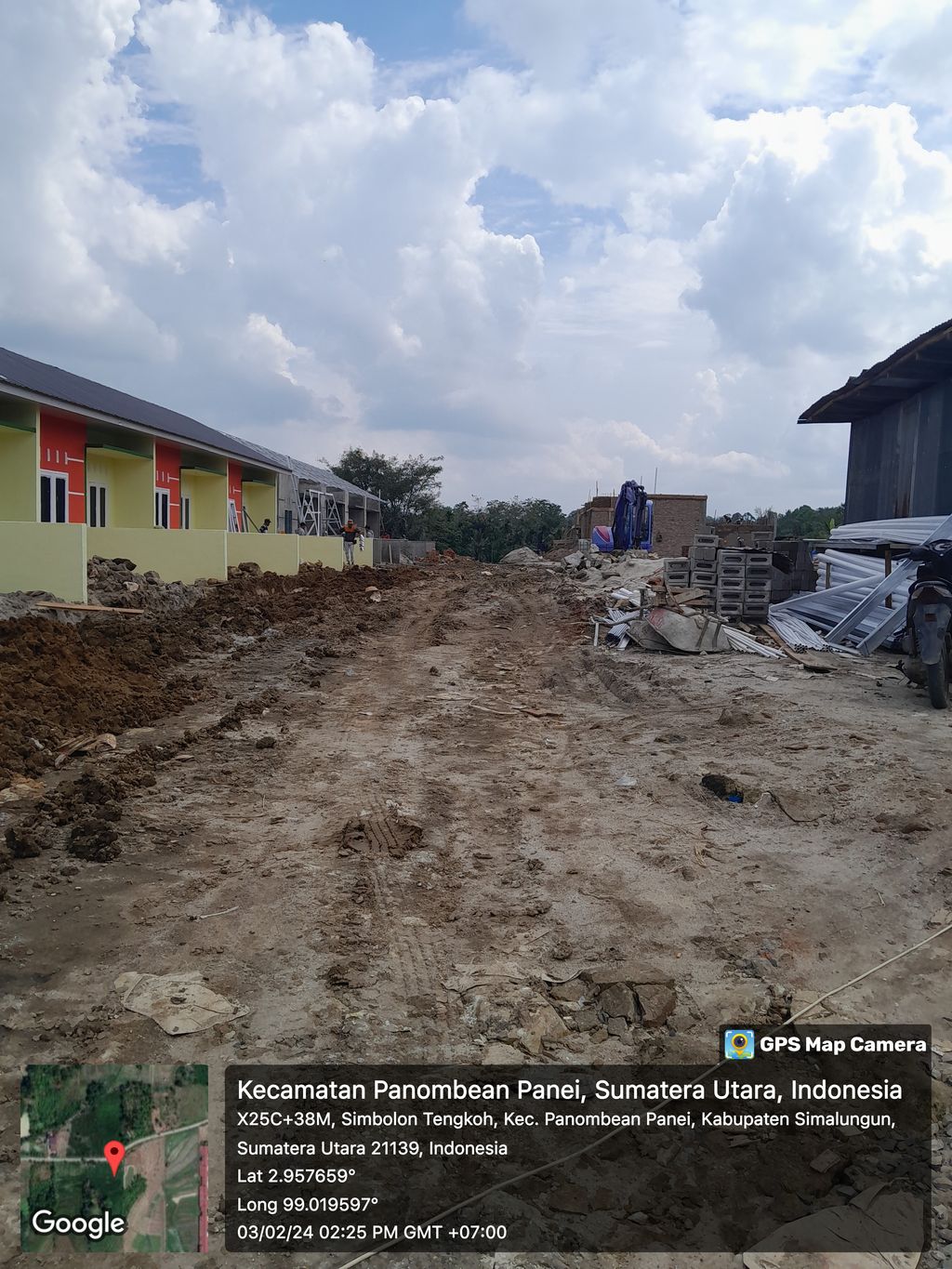foto posisi tengah perumahan PURI BAGYA