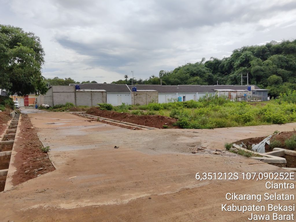 foto posisi tengah perumahan PERUMAHAN TAMAN CIKARANG INDAH 5 [PENGEMBANGAN TAHAP KE-5]