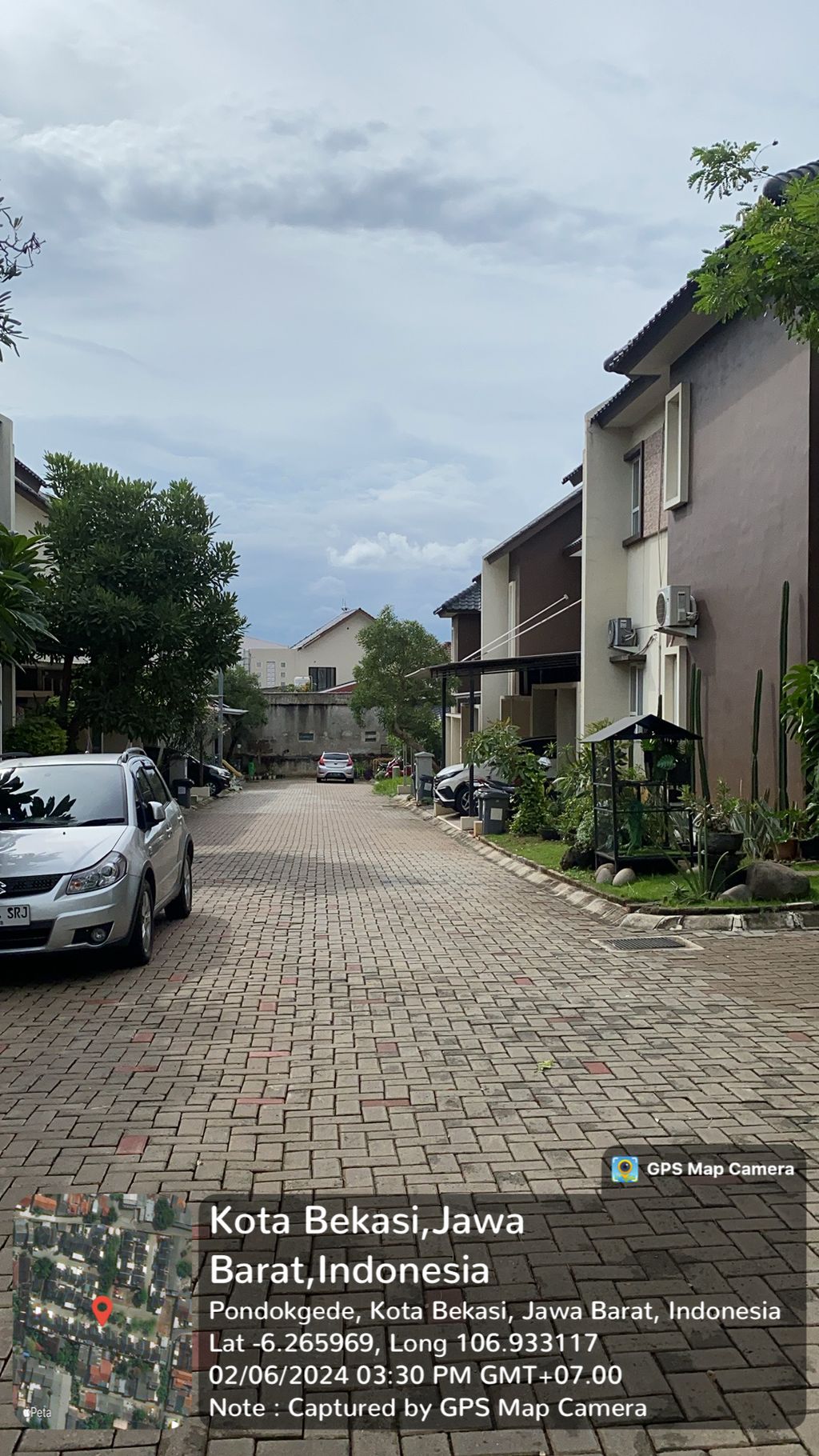 foto posisi tengah perumahan TAMAN MIANA