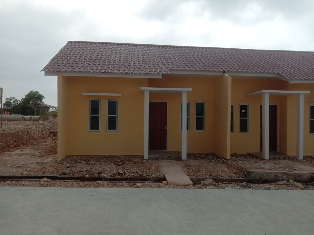 foto tampak rumah tipe 30 Komersil 7/16 perumahan Perumahan Kota Bunga Tembesi