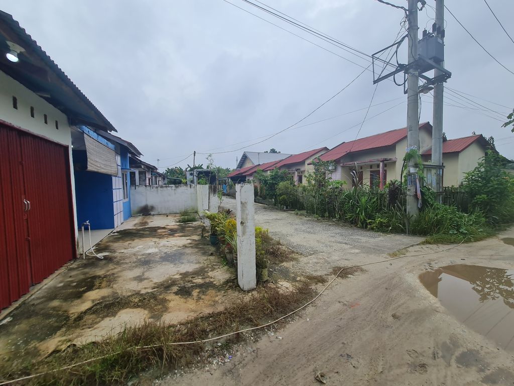 foto posisi tengah perumahan Setia Mulya 9