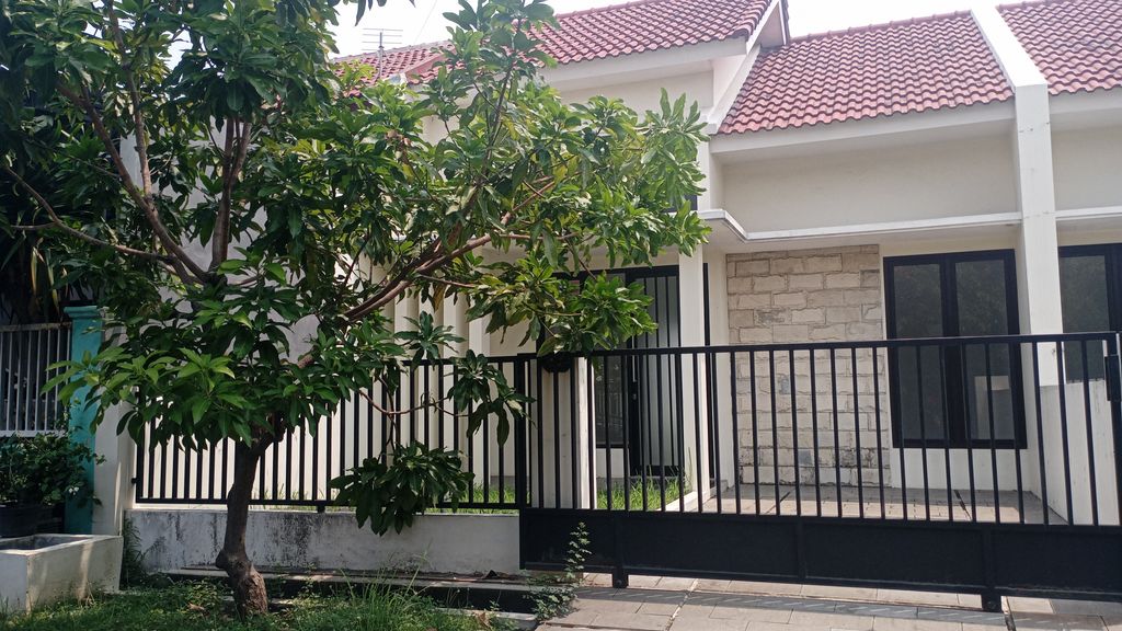 foto tampak rumah tipe 60 perumahan JUANDA REGENCY