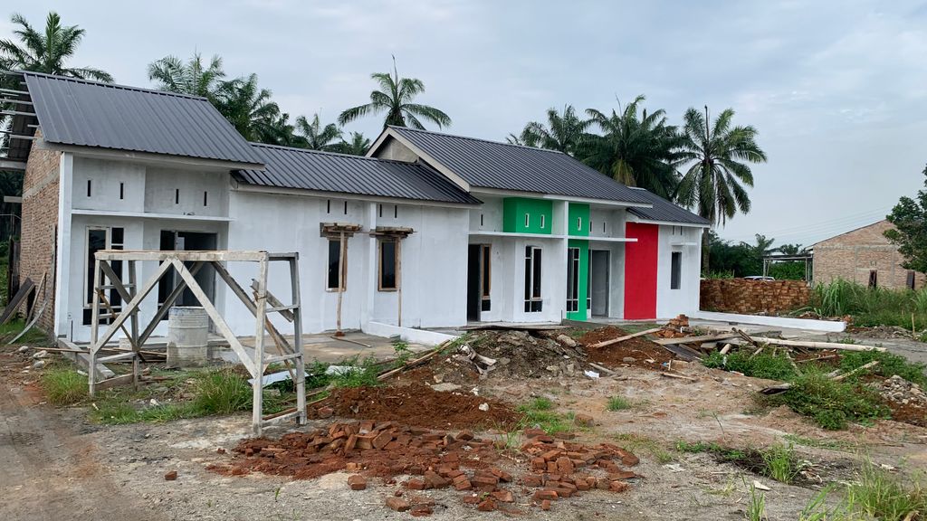 foto contoh rumah perumahan Asri Indah Penara