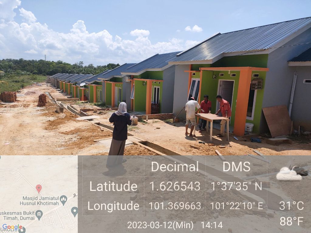 foto denah rumah tipe 36 (2024) perumahan SRI MERSING RESIDENCE 8