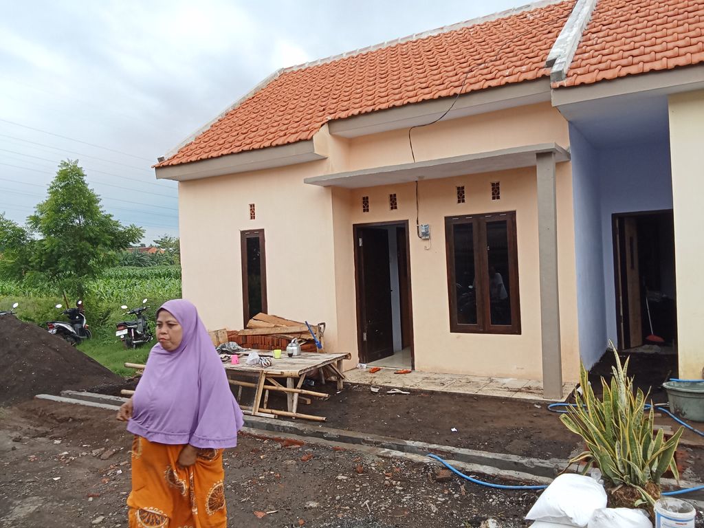 foto tampak rumah tipe 36 perumahan Green Madani 3