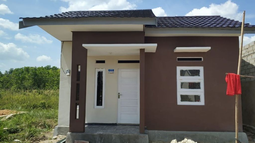 foto tampak rumah tipe 36 (Subsidi) perumahan Pondok Indah Golf Tahap 3