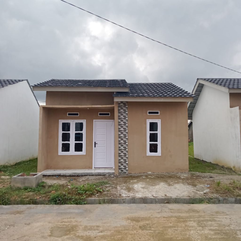 foto tampak rumah tipe Bangunan Subsidi perumahan Tiga Permata Residence