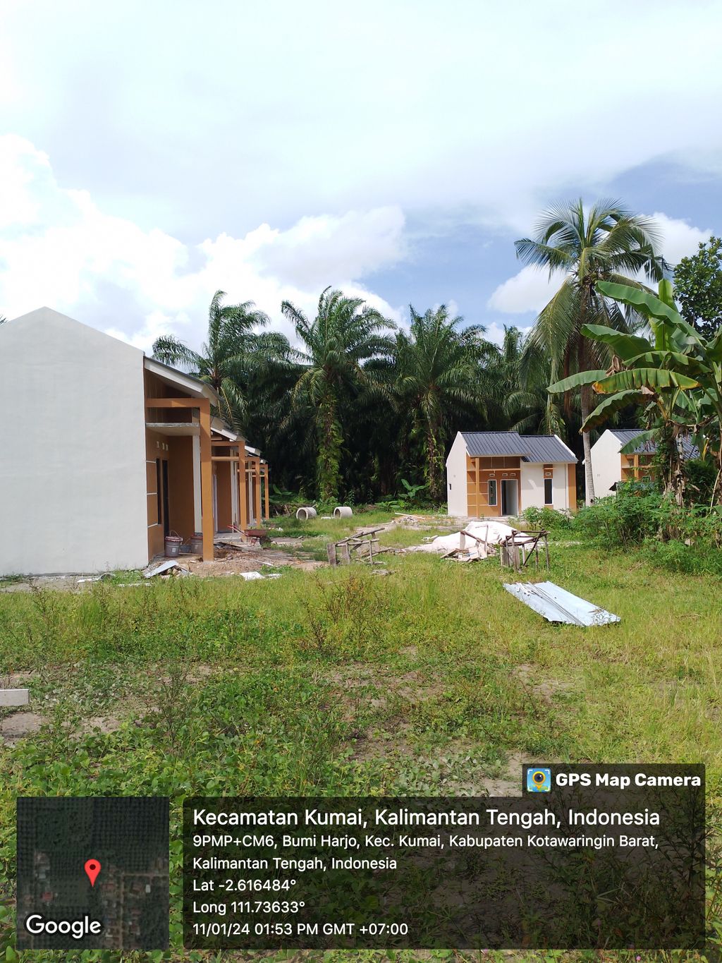 foto posisi tengah perumahan Agista Residence