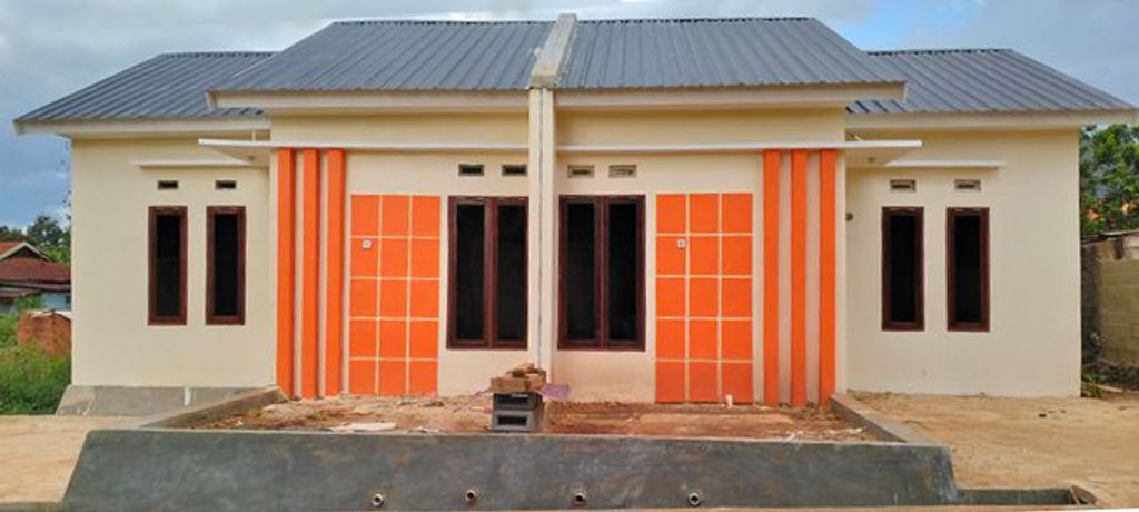 foto tampak rumah tipe 36 HARGA BARU perumahan MENARA GRAHA REGENCY