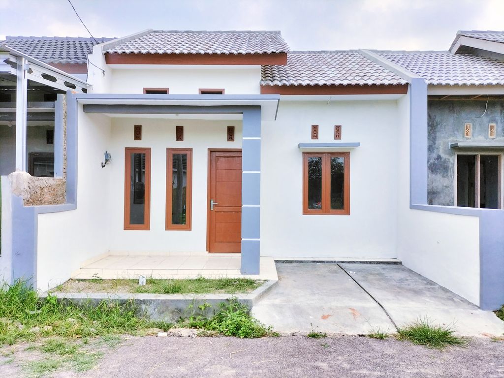 foto tampak rumah tipe SUBSIDI perumahan PERUMAHAN GREEN ARGASUNYA INDAH