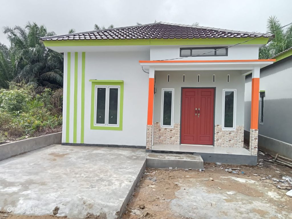 foto tampak rumah tipe 36 perumahan GREEN PERMATA RESIDENCE 2
