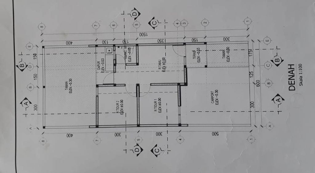 foto denah rumah tipe 40/90 perumahan NNA ( NEW NIRWANA ANGGASWANGI )